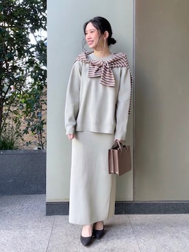 asakoさん（レディース・153cm）の冬コーディネート