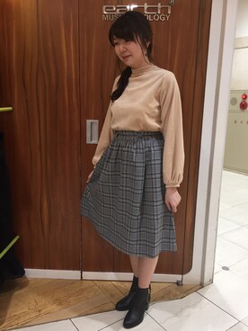 YUMIKOさん(レディース・163cm)の秋コーディネート