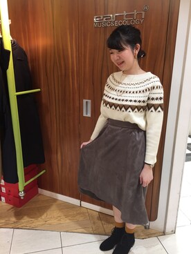 YUMIKOさん（レディース・163cm）の秋コーディネート