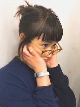 「アイテム（その他、シルバー系）」を使った、TURNERさん（レディース・161cm）の冬コーディネート