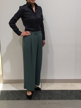 「NARACAMICIE（ナラカミーチェ）のアイテム」を使った、shiba0369さん（レディース・168cm）の秋コーディネート