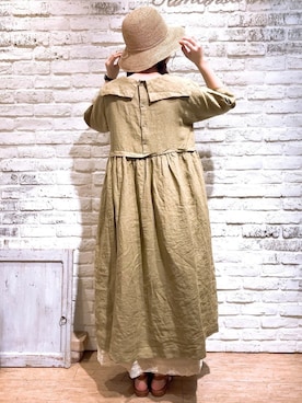 「アイテム（その他）」を使った、なかお⚘さん（レディース・165cm）の春コーディネート
