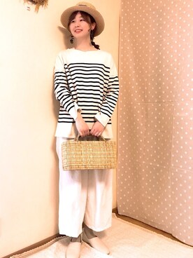 なかお⚘さん（レディース・165cm）の春コーディネート