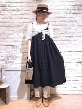 なかお⚘さん(レディース・165cm)の春コーディネート