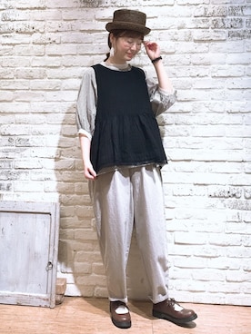 なかお⚘さん（レディース・165cm）の夏コーディネート