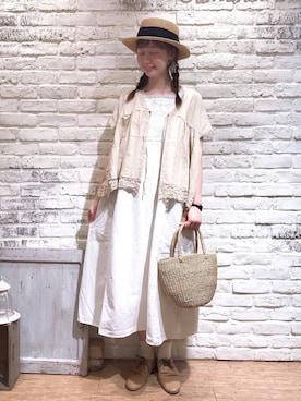 なかお⚘さん(レディース・165cm)の夏コーディネート