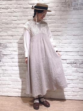 なかお⚘さん（レディース・165cm）の春コーディネート