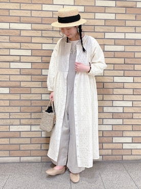 なかお⚘さん（レディース・165cm）の春コーディネート