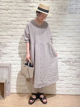 なかお⚘さん（レディース・165cm）の春コーディネート