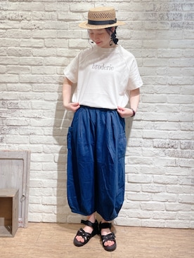 なかお⚘さん（レディース・165cm）の春コーディネート