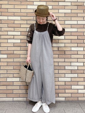 なかお⚘さん(レディース・165cm)の春コーディネート