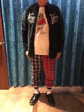 SungJung Chang使用「POLO RALPH LAUREN（New York オックスフォード スポーツシャツ）」的時尚穿搭