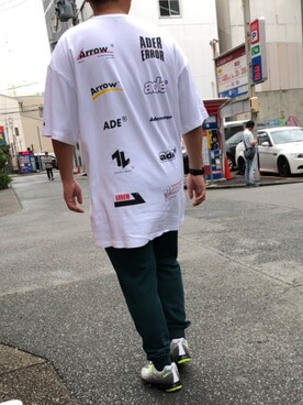 「ADER error（アーダーエラー）のアイテム」を使った、SungJung Changさん（メンズ・178cm）の夏コーディネート