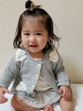 「sense of wonder（センスオブワンダー）のアイテム（パンツ）」を使った、kaoridolさん（キッズ・80cm）の秋コーディネート