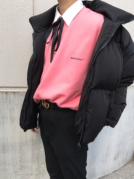 「GUCCI（グッチ）のアイテム（その他）」を使った、ゆうしさん（メンズ・167cm）の冬コーディネート