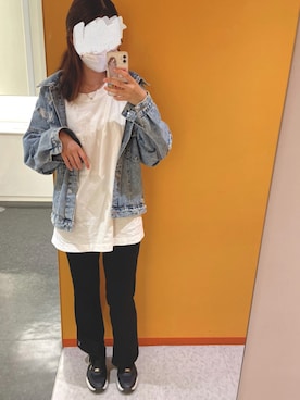 「FUN（ファン）のアイテム（ジャケット/アウター）」を使った、piapanyaさん（レディース・169cm）の春コーディネート