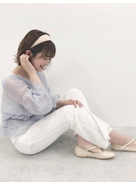 「nice claup」｜mikuさん（レディース・154cm・10代）の春コーディネート