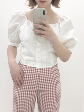 「nice claup」｜mikuさん（レディース・154cm・10代）の春コーディネート