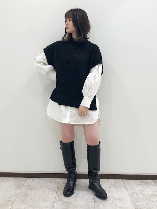 Miku Seemi By Niceclaup 新宿ミロード店 One After Another Nice Claupのニット セーターを使ったコーディネート Wear