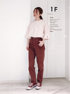 karinさん（レディース・157cm）の春コーディネート