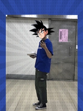 「school」｜「アイテム（腕時計）」を使った、liumuhongさん（レディース・165cm）の夏コーディネート