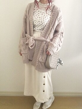 す ず 。さん(レディース・156cm)の春コーディネート