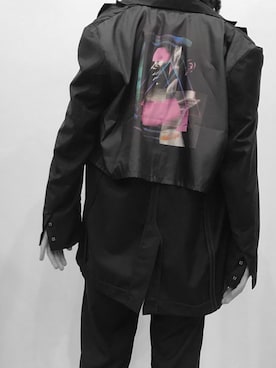 「PARADOX（パラドックス）のアイテム（ジャケット/アウター）」を使った、PLANNET by H>FRACTALさん（メンズ・180cm）の冬コーディネート