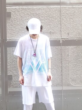 「PARADOX（パラドックス）のアイテム（アクセサリー）」を使った、PLANNET by H>FRACTALさん（メンズ・170cm）の春コーディネート