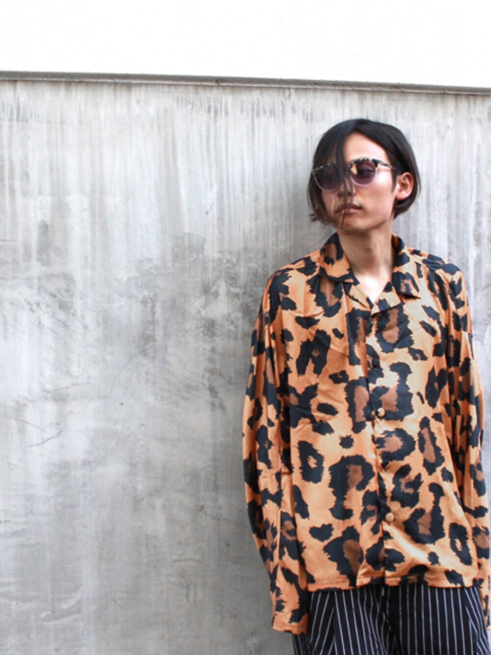 PLANNET by H>FRACTALさんの「PARADOX - PAJAMAS SHIRTS(LEOPARD)」を使ったコーディネート