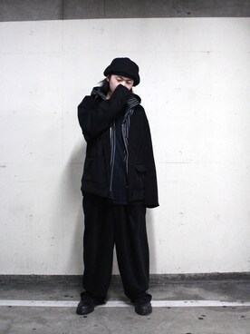 「PARADOX（パラドックス）のアイテム（ジャケット/アウター）」を使った、PLANNET by H>FRACTALさん（メンズ・170cm）の秋コーディネート