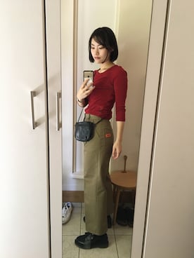 栞さん（レディース・167cm）の秋コーディネート