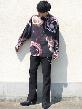 「endevice（エンデヴァイス）のアイテム（シューズ）」を使った、せっきーさん（メンズ・174cm）の春コーディネート