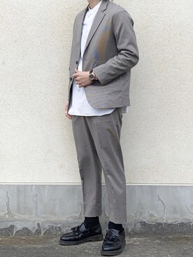 「ｏｒｏｂｉａｎｃｏ」｜せっきーさん（メンズ・174cm）の春コーディネート