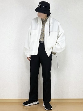 「CHRISTIAN DADA（クリスチャンダダ）のアイテム（帽子）」を使った、せっきーさん（メンズ・174cm）の春コーディネート