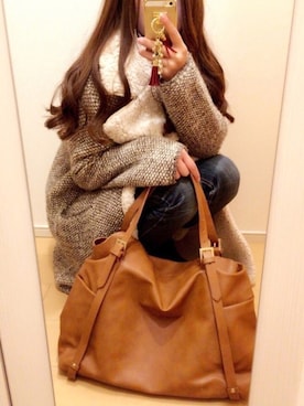 「ゴアブーツ」｜「アイテム（ジャケット/アウター）」を使った、mimiさん（レディース・154cm）の冬コーディネート
