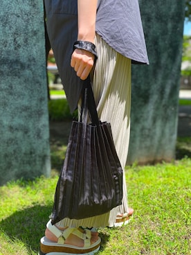 「KATHARINE ROSS（キャサリンロス）のアイテム（バッグ）」を使った、chan_emiさん（レディース・168cm）の夏コーディネート