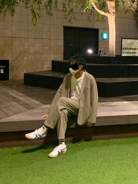 「ADER error（アーダーエラー）のアイテム（レッグウェア）」を使った、ㅤㅤㅤㅤㅤㅤㅤㅤㅤㅤㅤㅤㅤjukaさん（メンズ・179cm）の秋コーディネート