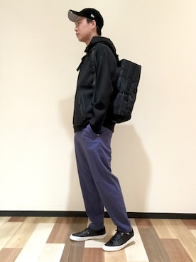 「MAKAVELIC（マキャベリック）のアイテム」を使った、tk.TAKEO KIKUCHI 長崎アミュプラザ店さん（メンズ・178cm）の秋コーディネート