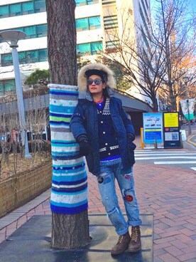 Matt さん（メンズ・174cm）の春コーディネート