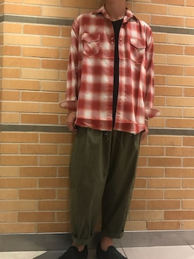 「MAREA ERRE（マレアエッレ）のアイテム」を使った、せおさん（メンズ・178cm）の秋コーディネート