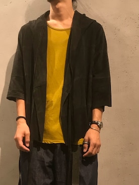 「MAREA ERRE（マレアエッレ）のアイテム」を使った、せおさん（メンズ・178cm）の秋コーディネート