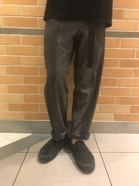 「SToL（ストル）のアイテム」を使った、せおさん（メンズ・178cm）の秋コーディネート