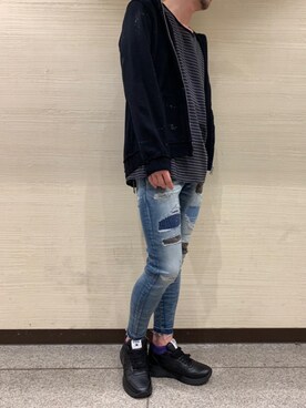 せおさん（メンズ・178cm）の冬コーディネート