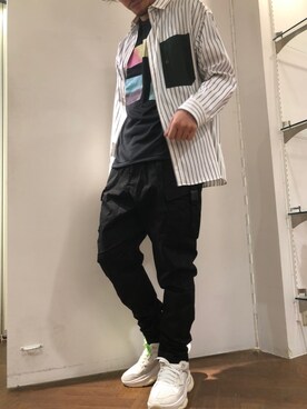 せおさん（メンズ・178cm）の春コーディネート