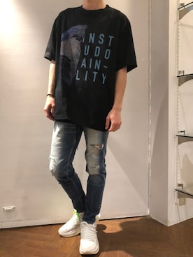 せおさん（メンズ・178cm）の春コーディネート