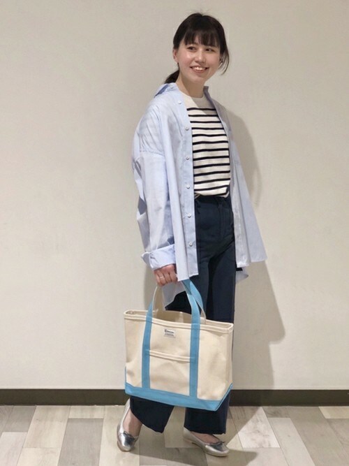 藤井 桃子 Liflattie Shipsルミネ横浜店 Orcivalのトートバッグを使ったコーディネート Wear