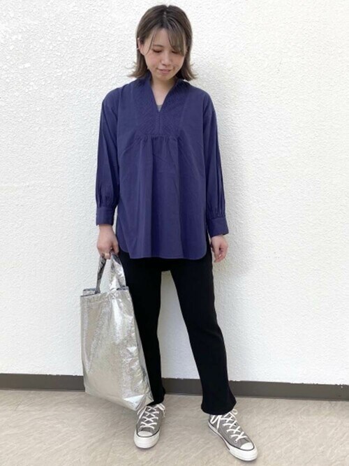 藤井 桃子 Ships Any ルミネ横浜women S店 Binduのトートバッグを使ったコーディネート Wear