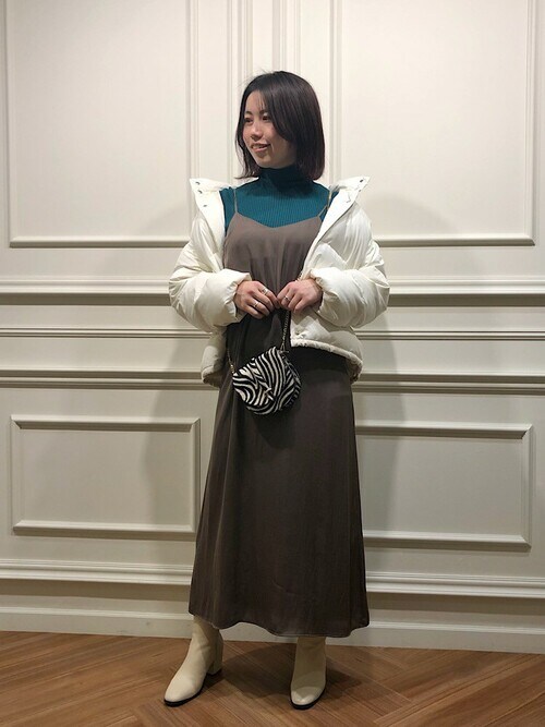 藤井 桃子 Ships Any ルミネ横浜women S店 Ships Anyのワンピースを使ったコーディネート Wear