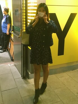 「eight sixty（エイト・シックスティ）のアイテム」を使った、Annie Annaさん（レディース・160cm）の冬コーディネート