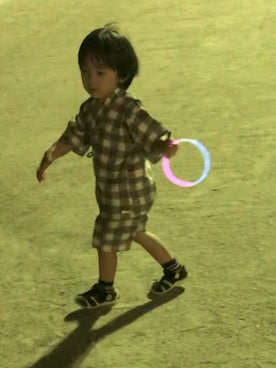 「祭り」｜「アイテム（その他）」を使った、みなとさん（キッズ・90cm）の夏コーディネート